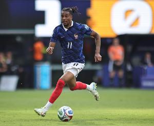 冲击力十足！奥利塞全场跑动10684.7米法国全队最高，送出2次助攻